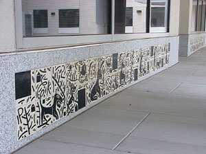 tile mural